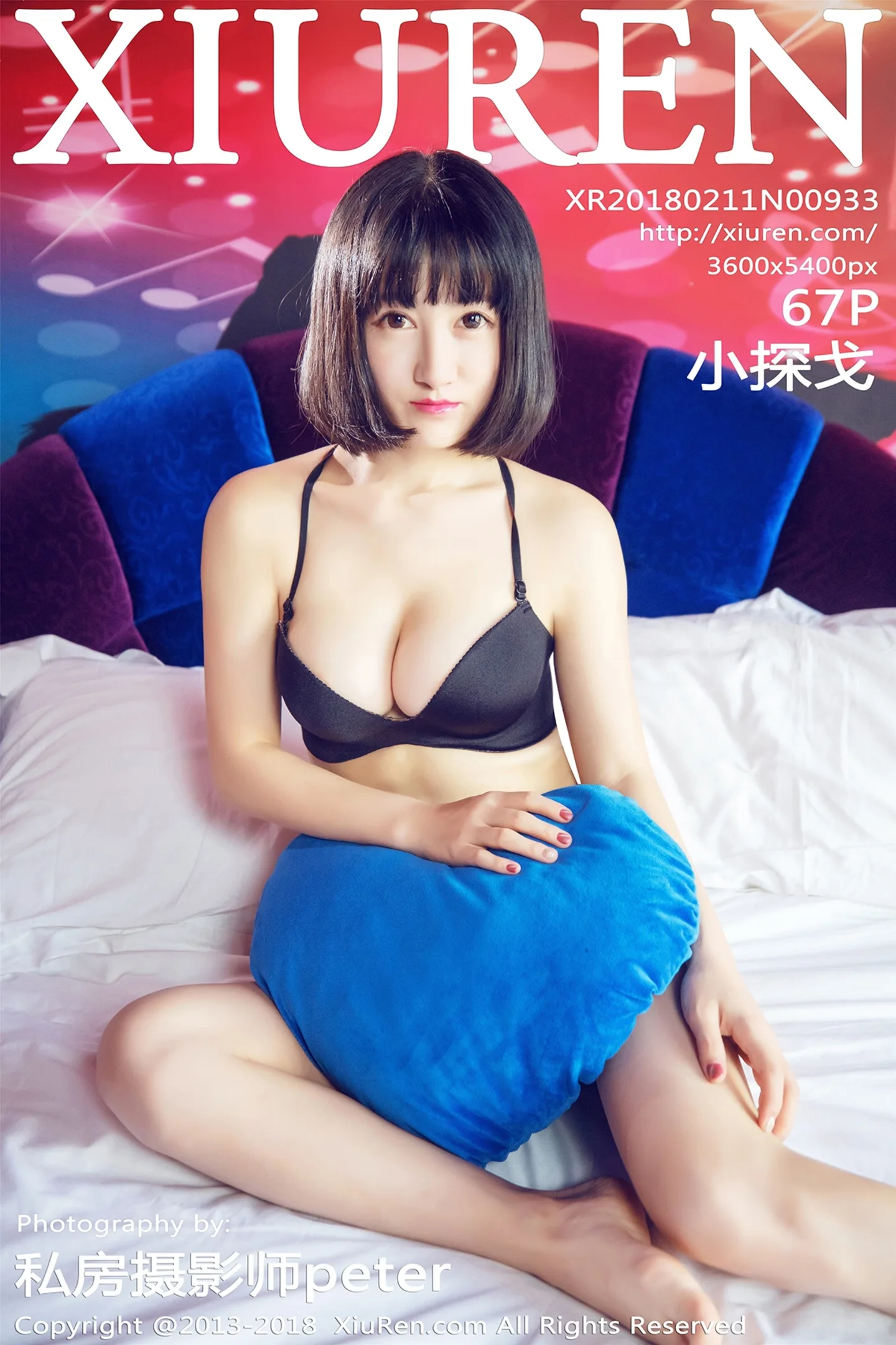 [XiuRen秀人网]No.933_嫩模小探戈私房白色蕾丝内裤全裸上身傲人美乳极致诱惑写真67P-秀人网 - XiuRen.Pro